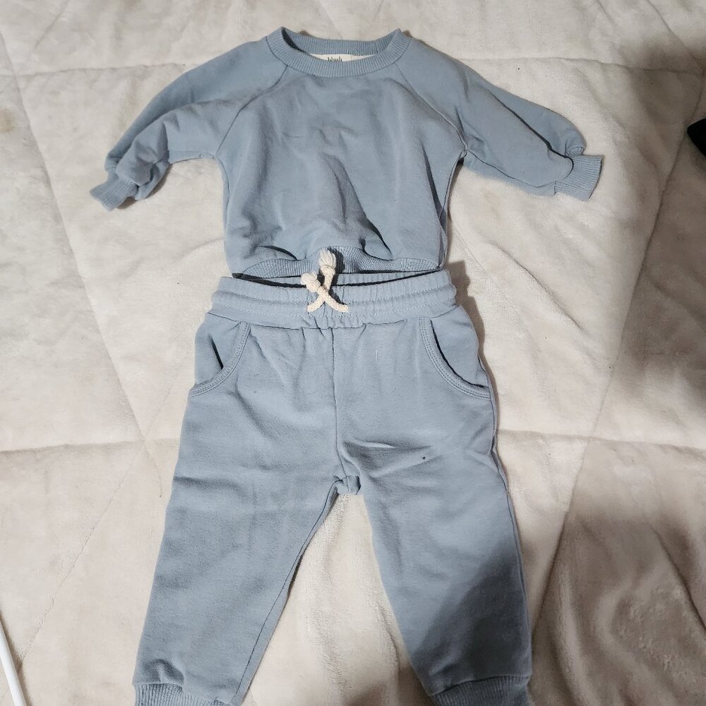 Blush Lotus jogger set